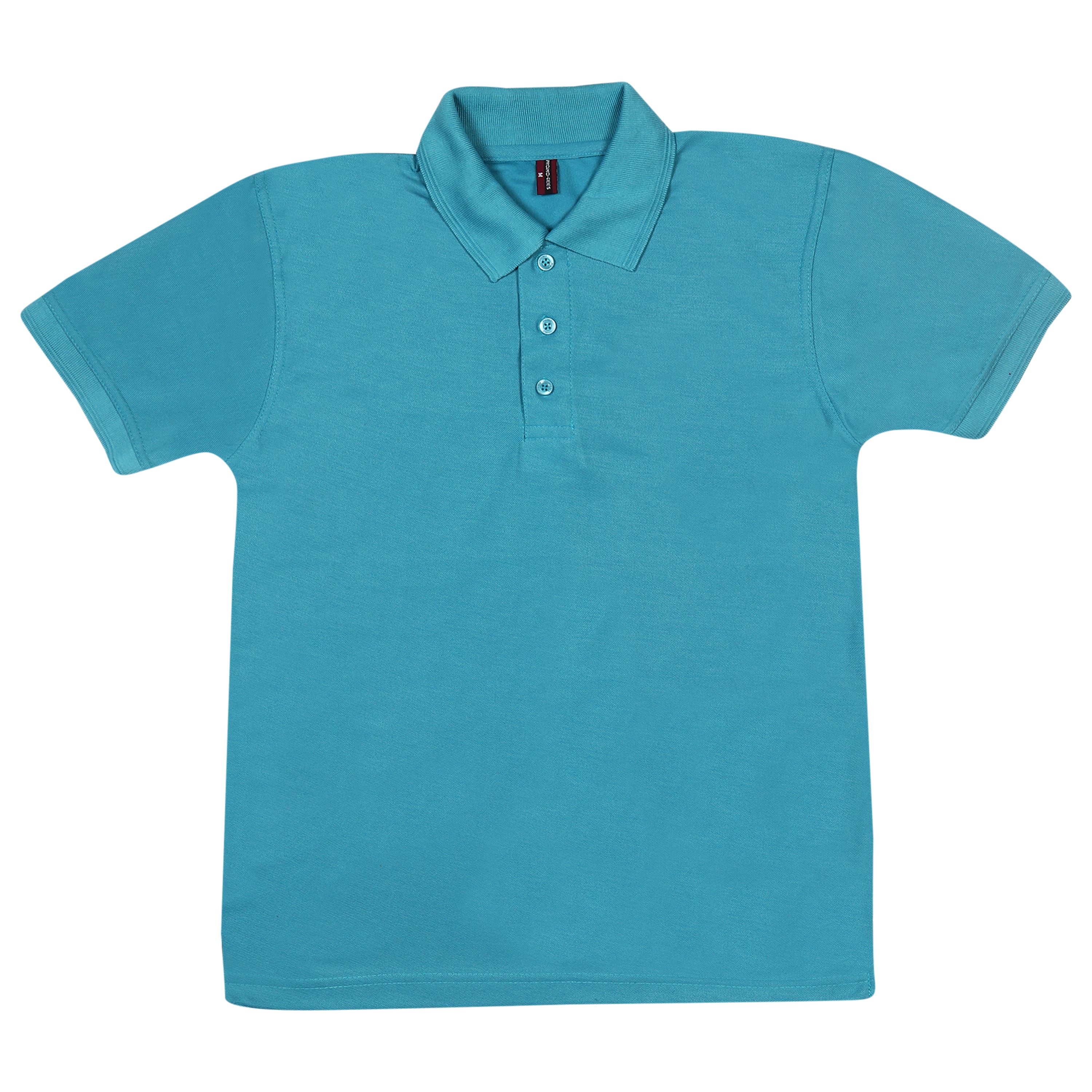 Polo T-Shirt - Aqua Blue