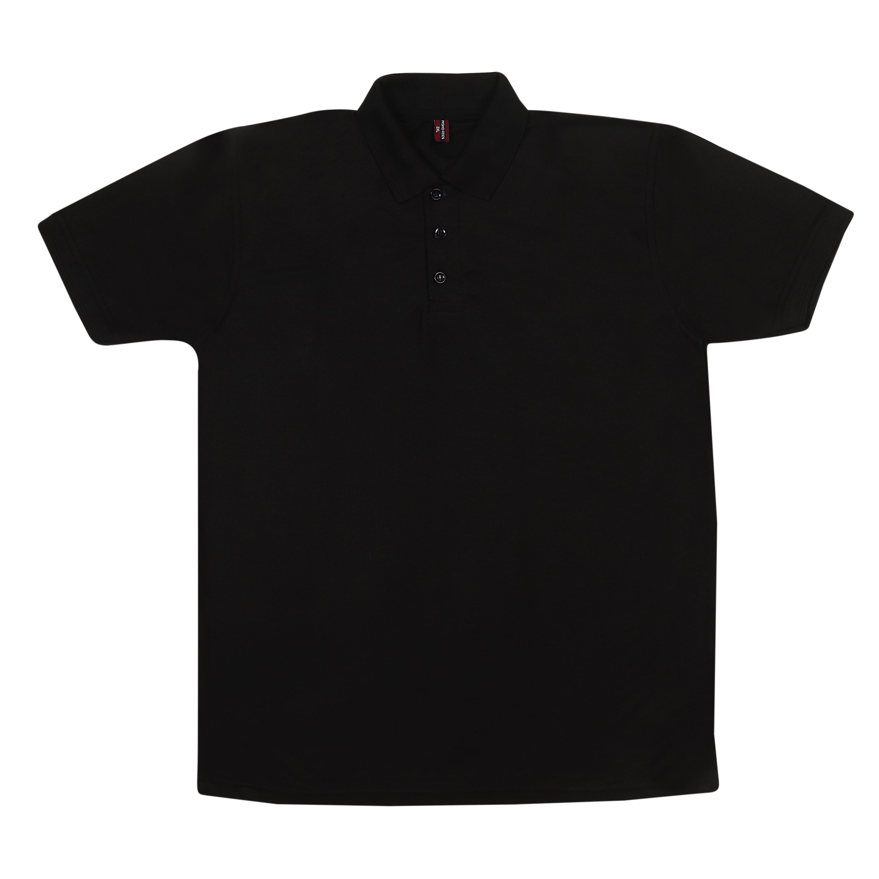 Polo T-Shirt - Midnight Black