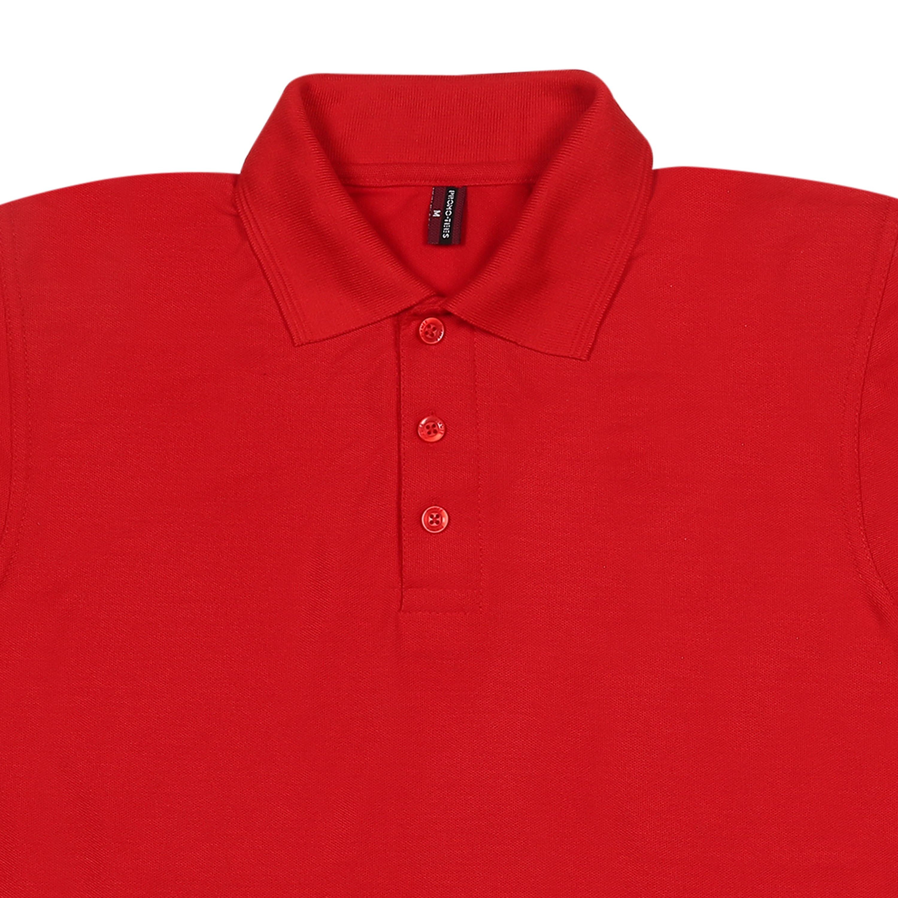 Polo T-Shirt - Scarlet Red