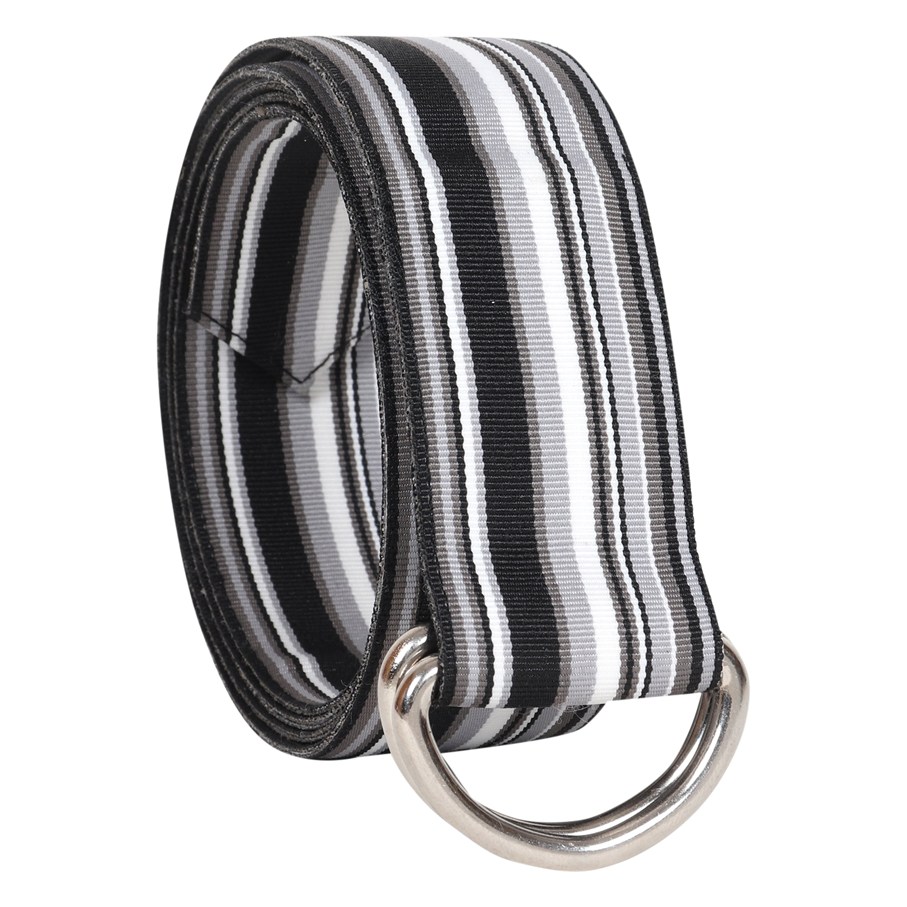 Carter Grosgrain Ribbon D-Ring Embroidered Belts