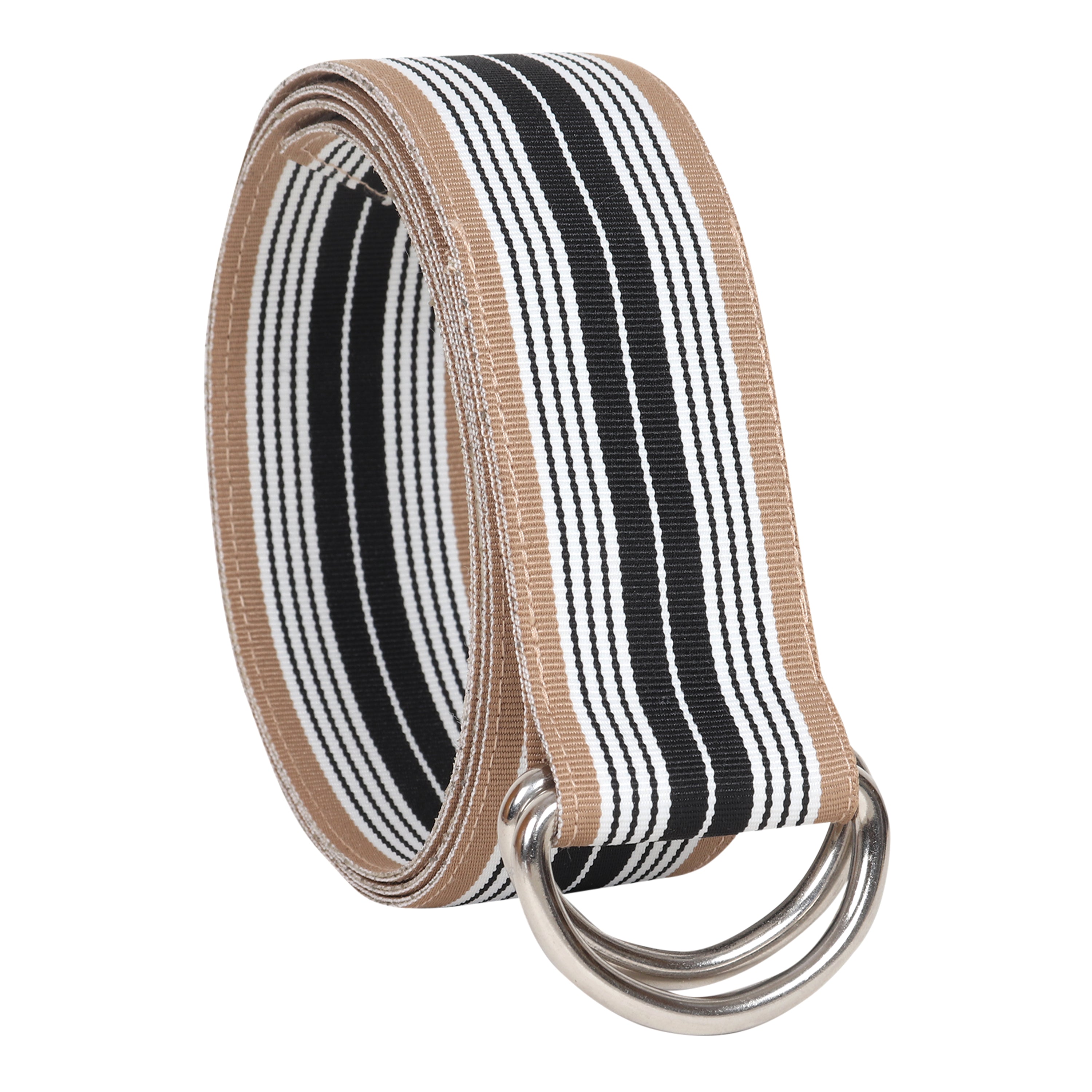Arden Grosgrain Ribbon D-Ring Embroidered Belts