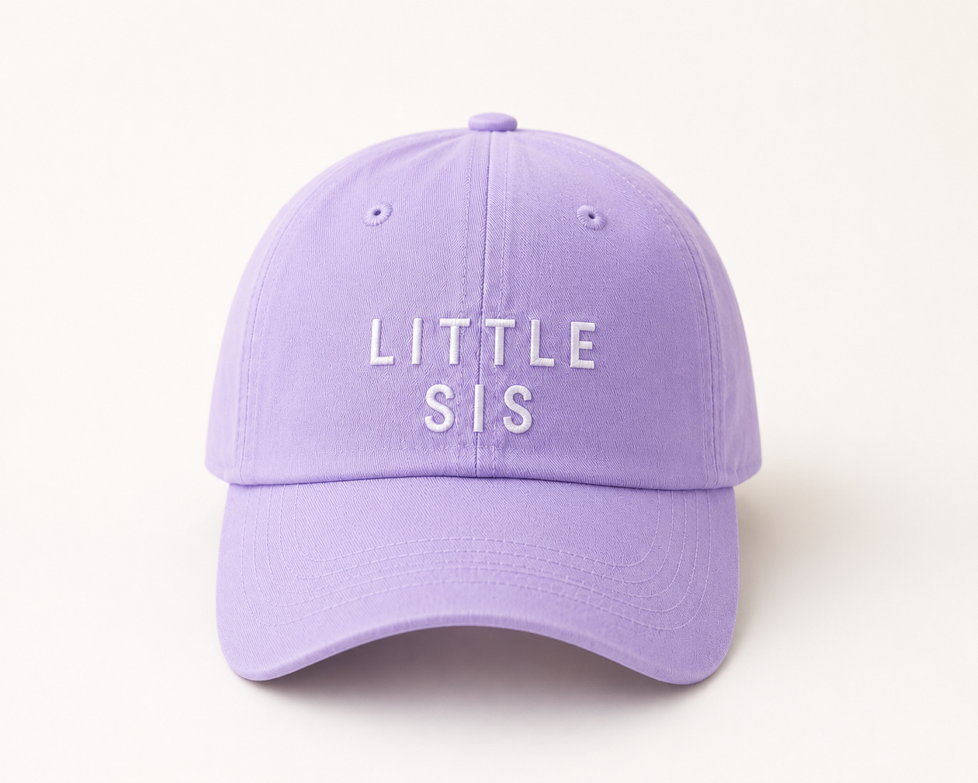 Cap Little SIS Lavender Color Baseball Cap