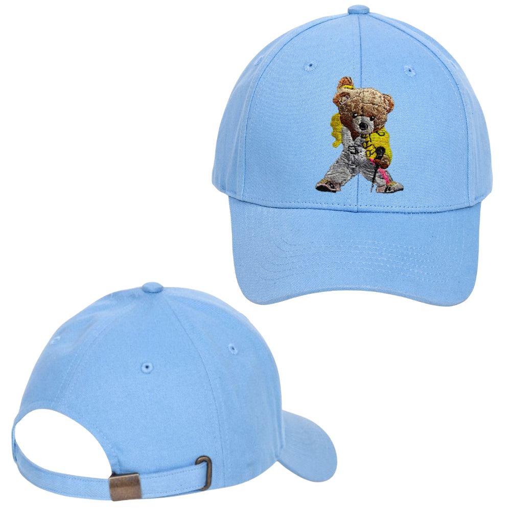 Mic Drop Embroidered Baseball Caps