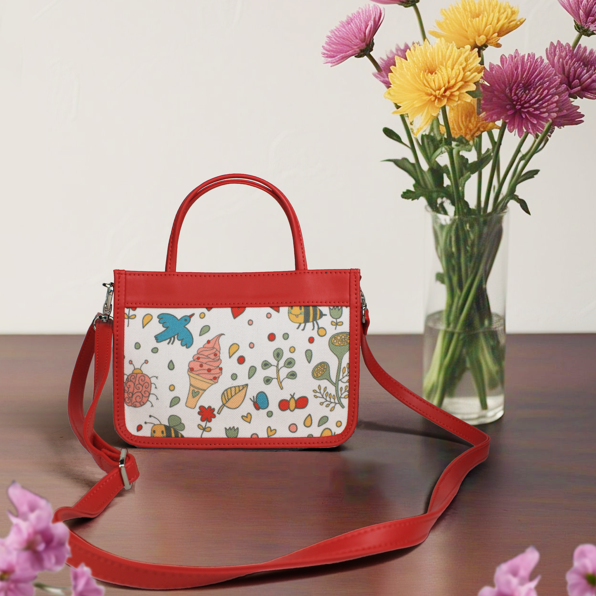 Mobile Sling Bags - Love in Bloom