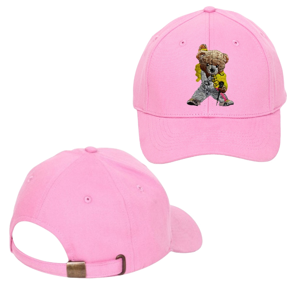 Mic Drop Embroidered Baseball Caps