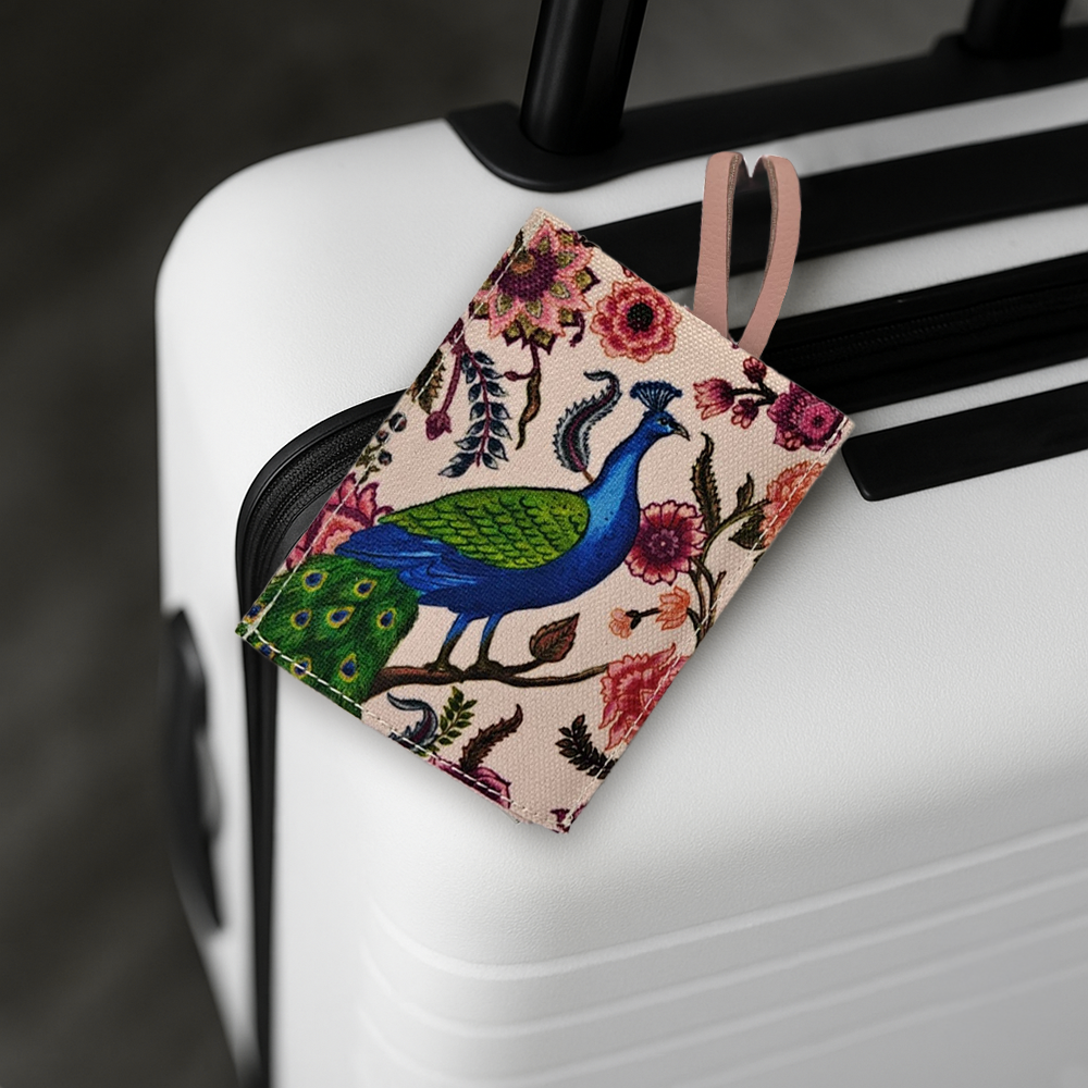 Luggage Tag : Garden Jewel Peacock