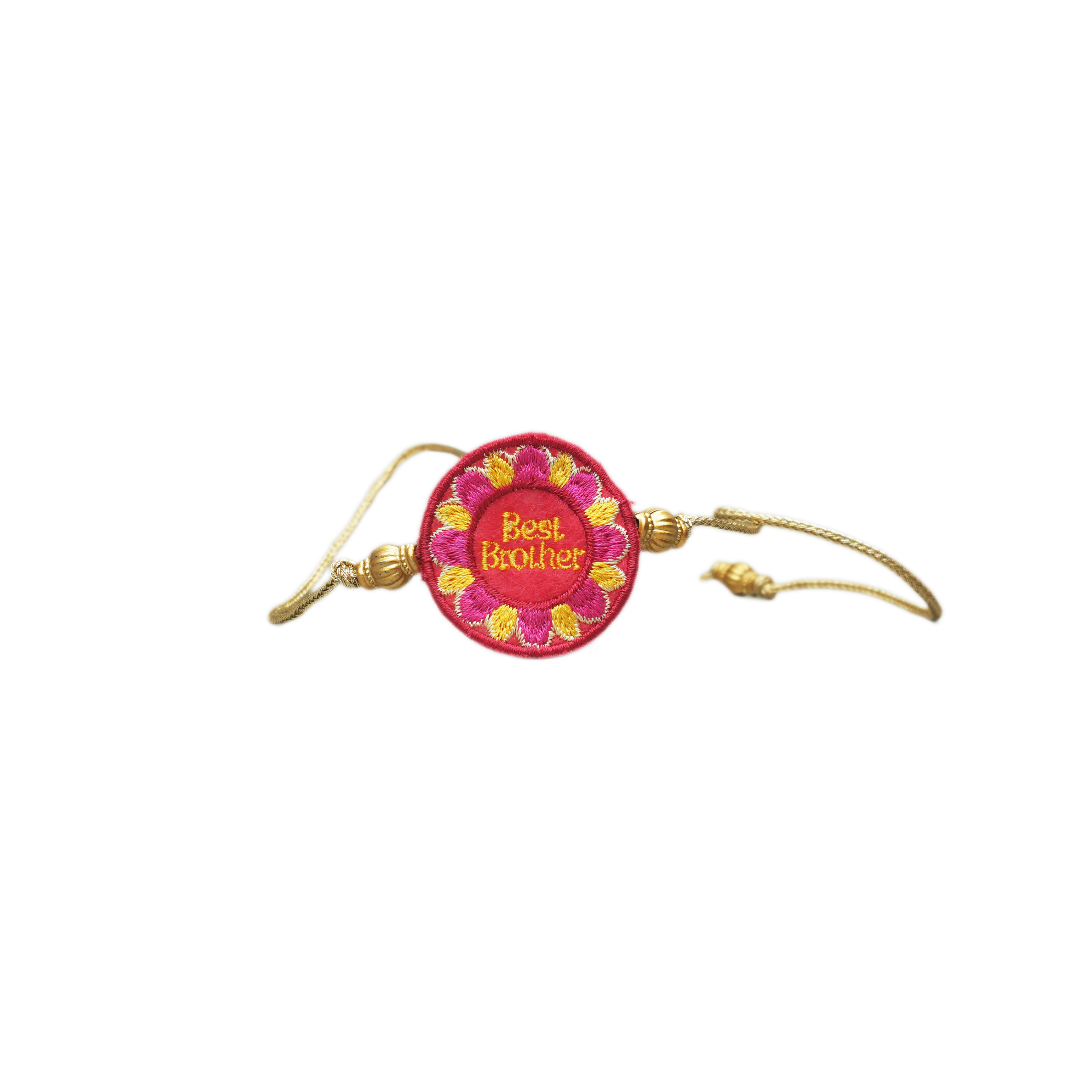 Embroidered Rakhi : Best Brother