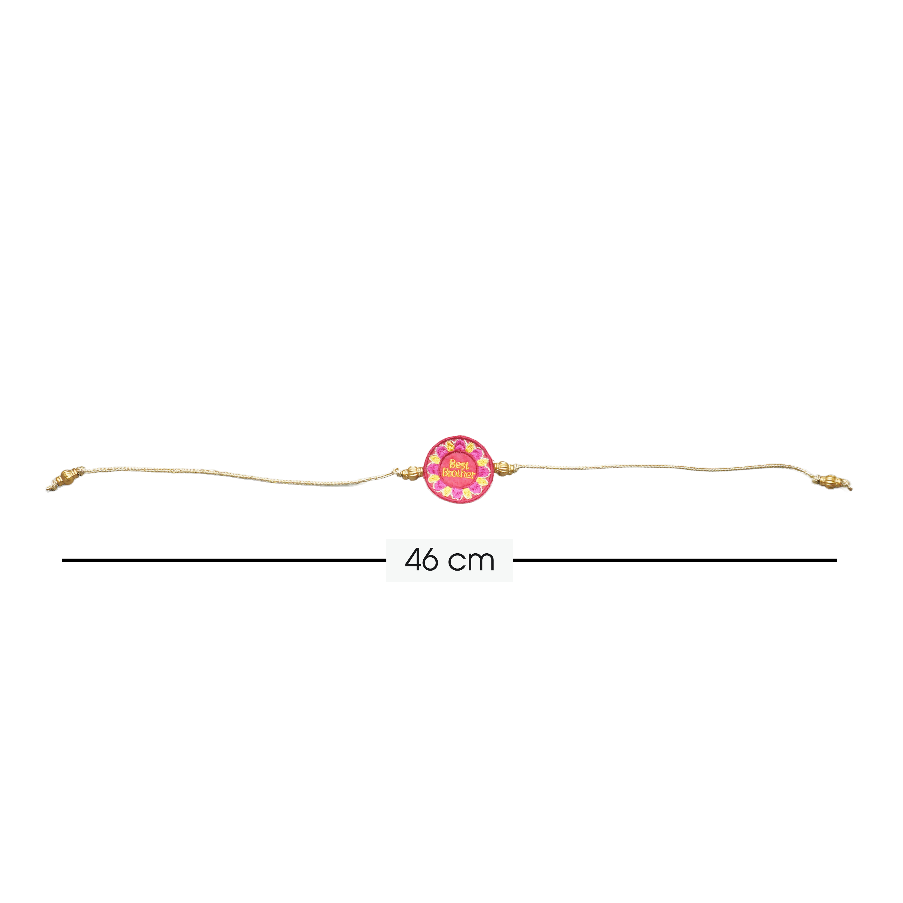 Embroidered Rakhi : Best Brother