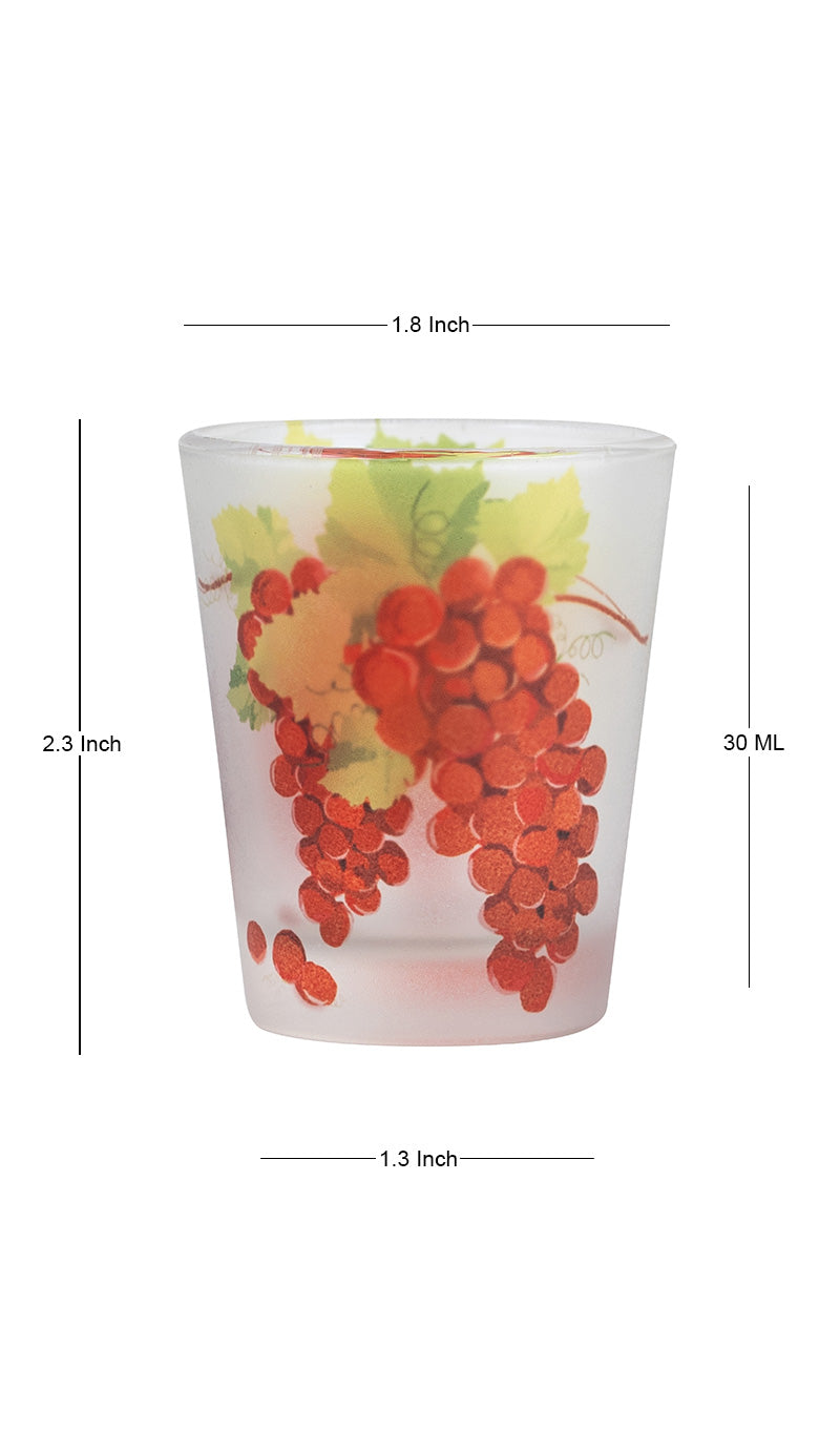 Shot Glasses -  Blushing Grapes