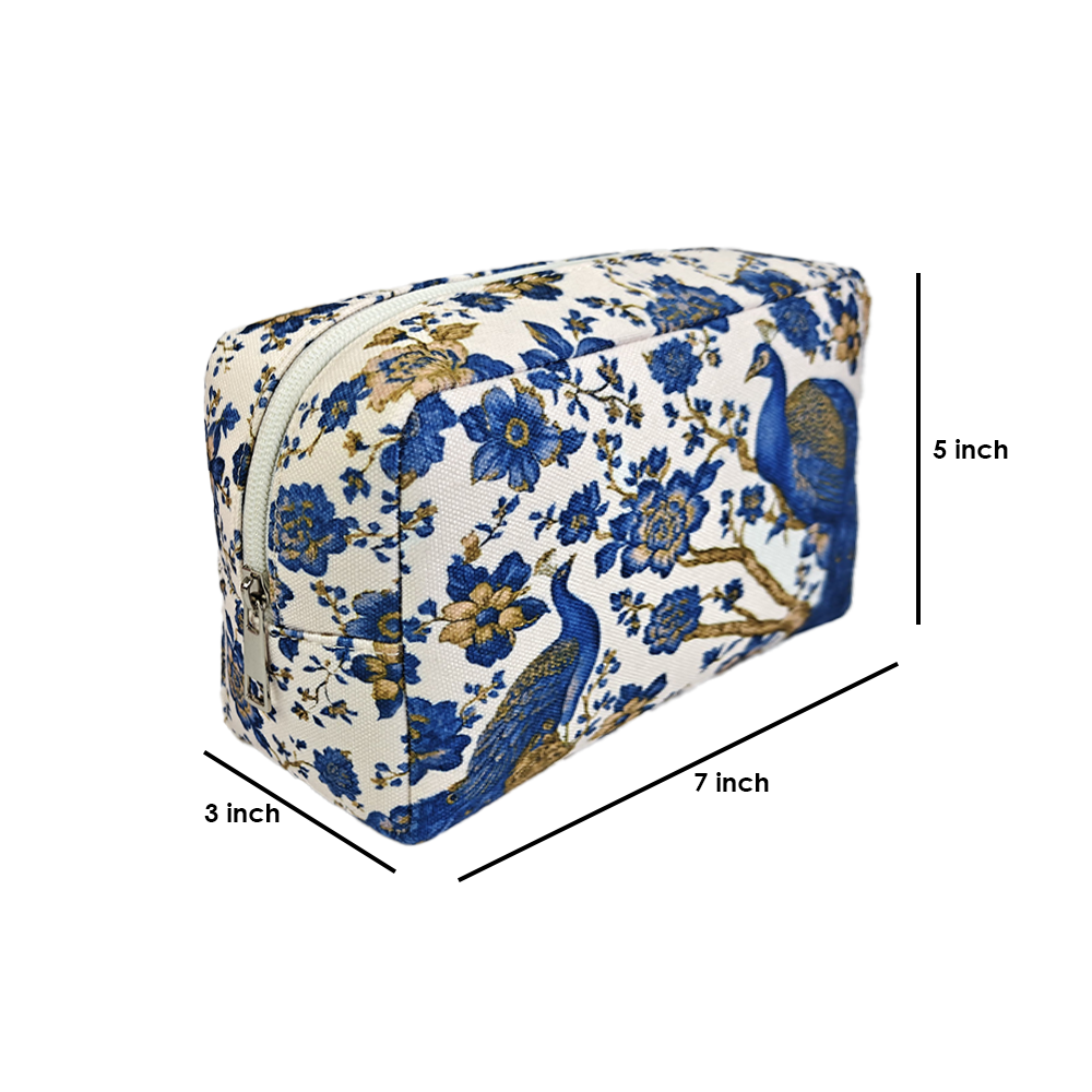 Travel Pouch - Imperial Peacock Bloom