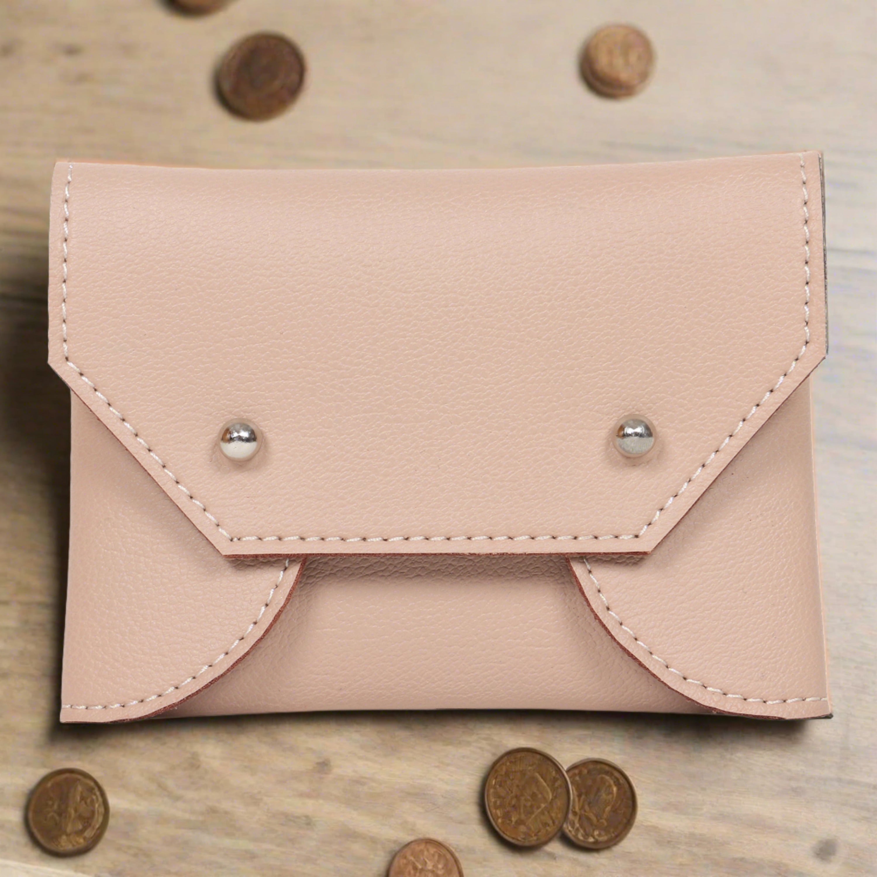 Vegan Leather Coin Pouch