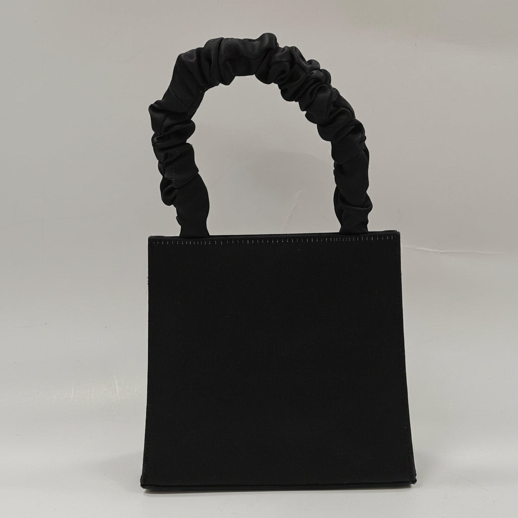 Black Satin Bag