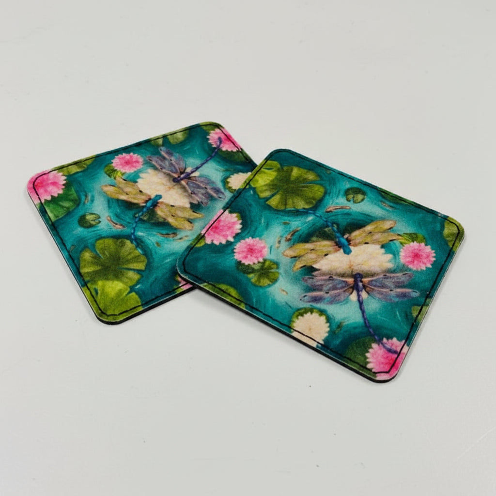 Dragon Fly Felt Coaster