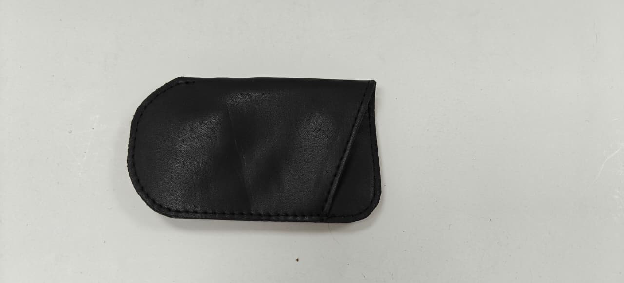 Solid Black keyring