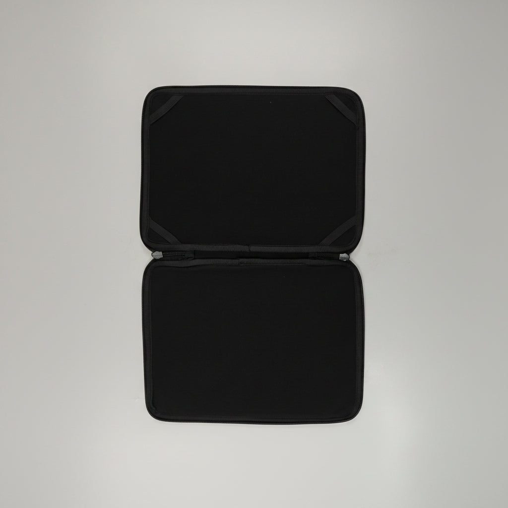 Neon green sun ipad sleeve