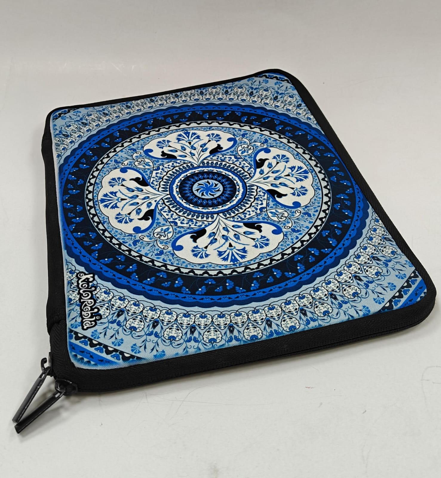 Blue ipad sleeve