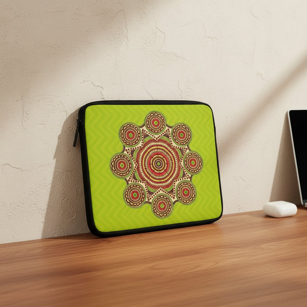 Green ipad sleeve