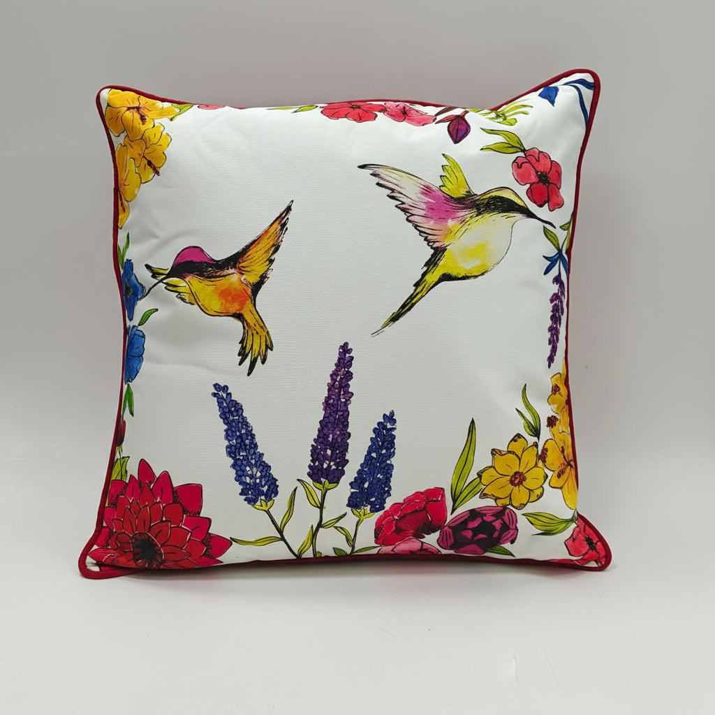 Humming Bird Cushion Cover