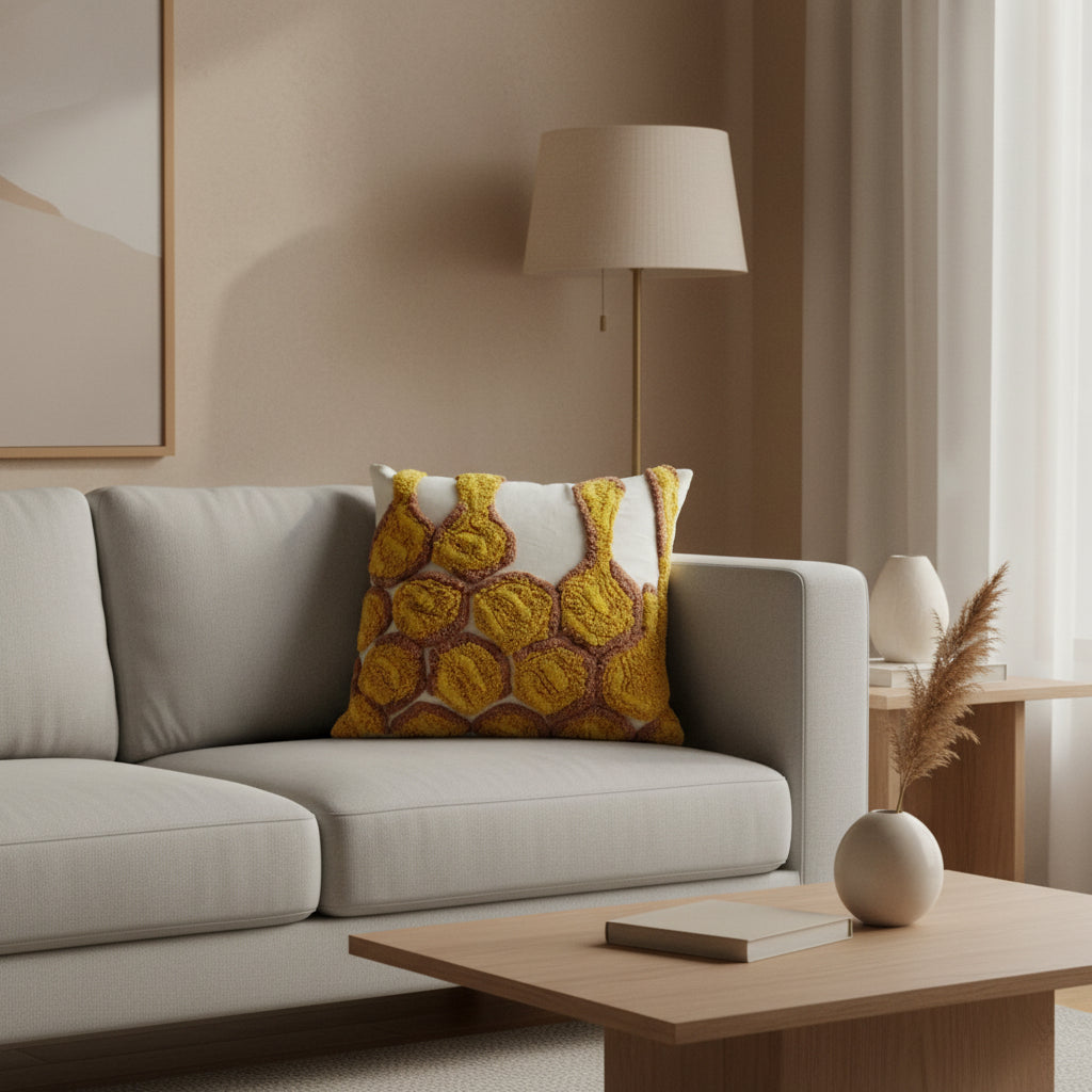 Honeycomb Cushion Cover