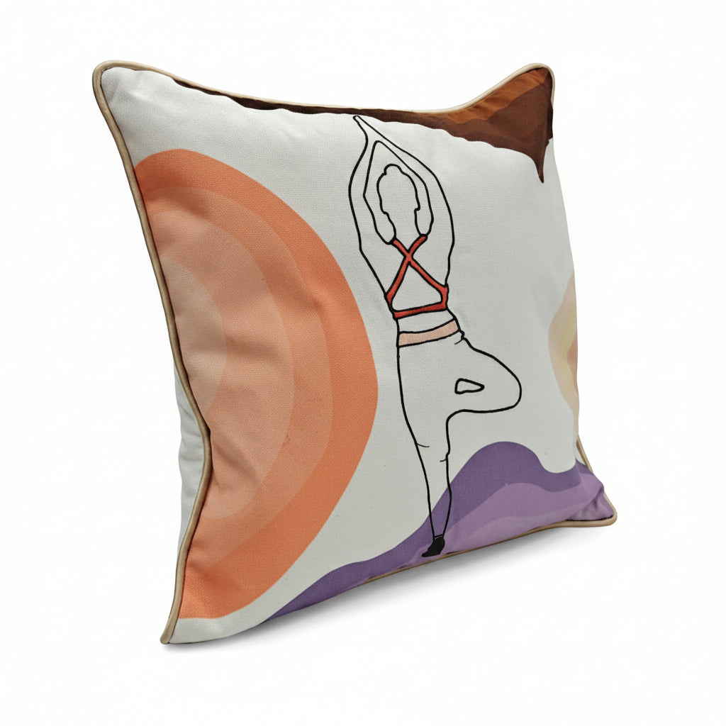 Yoga Cushion Cover