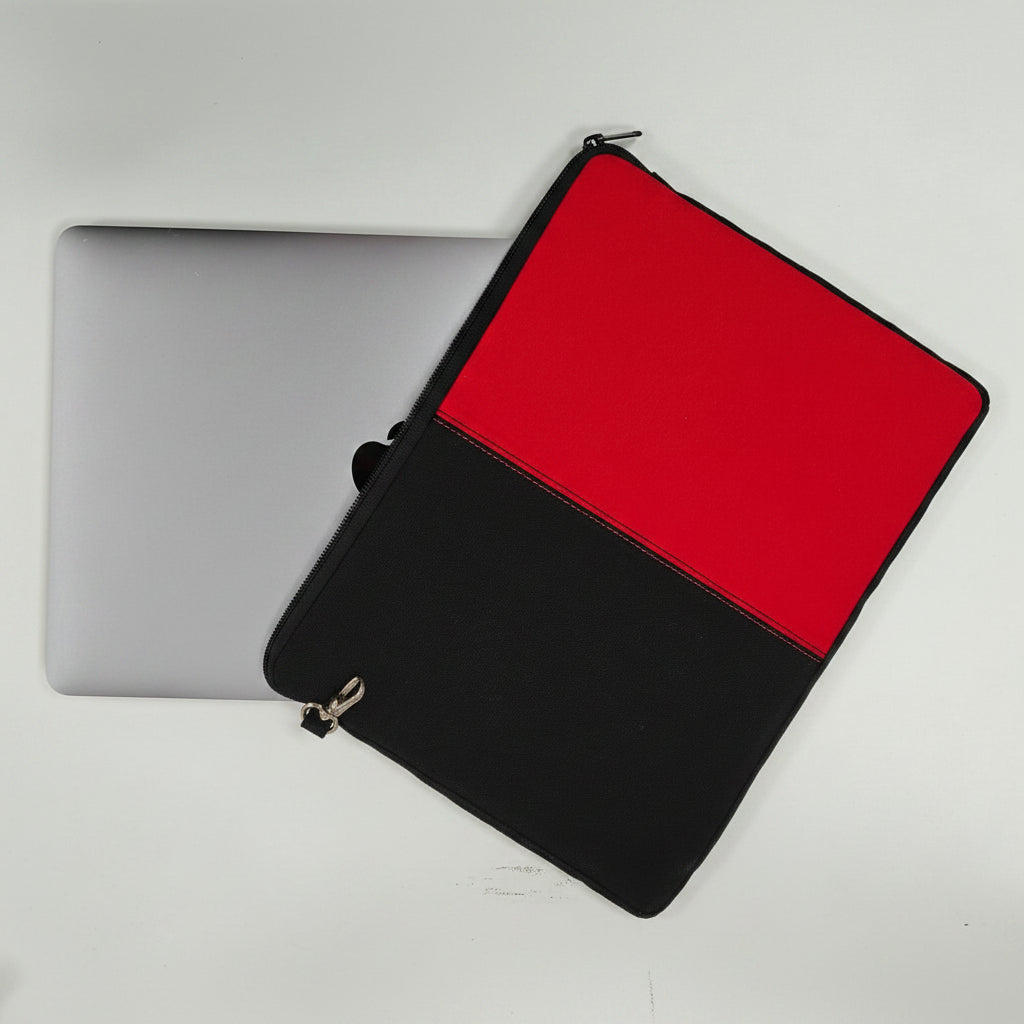 Red Black Laptop Sleeve