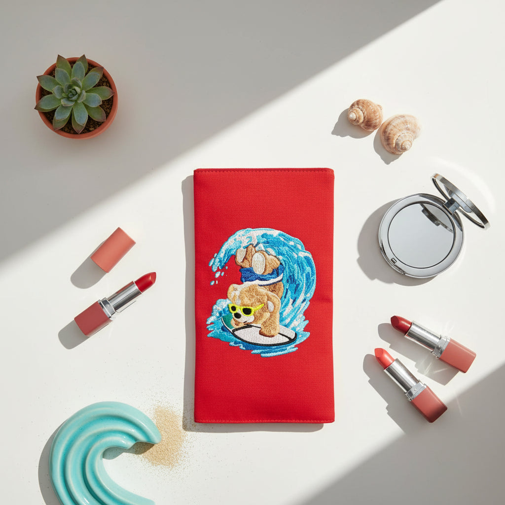 Red Surfer Makeup Kit Big