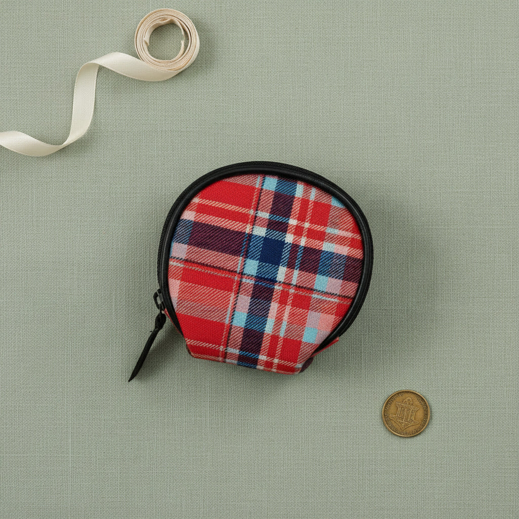 Tartan Coin Pouch