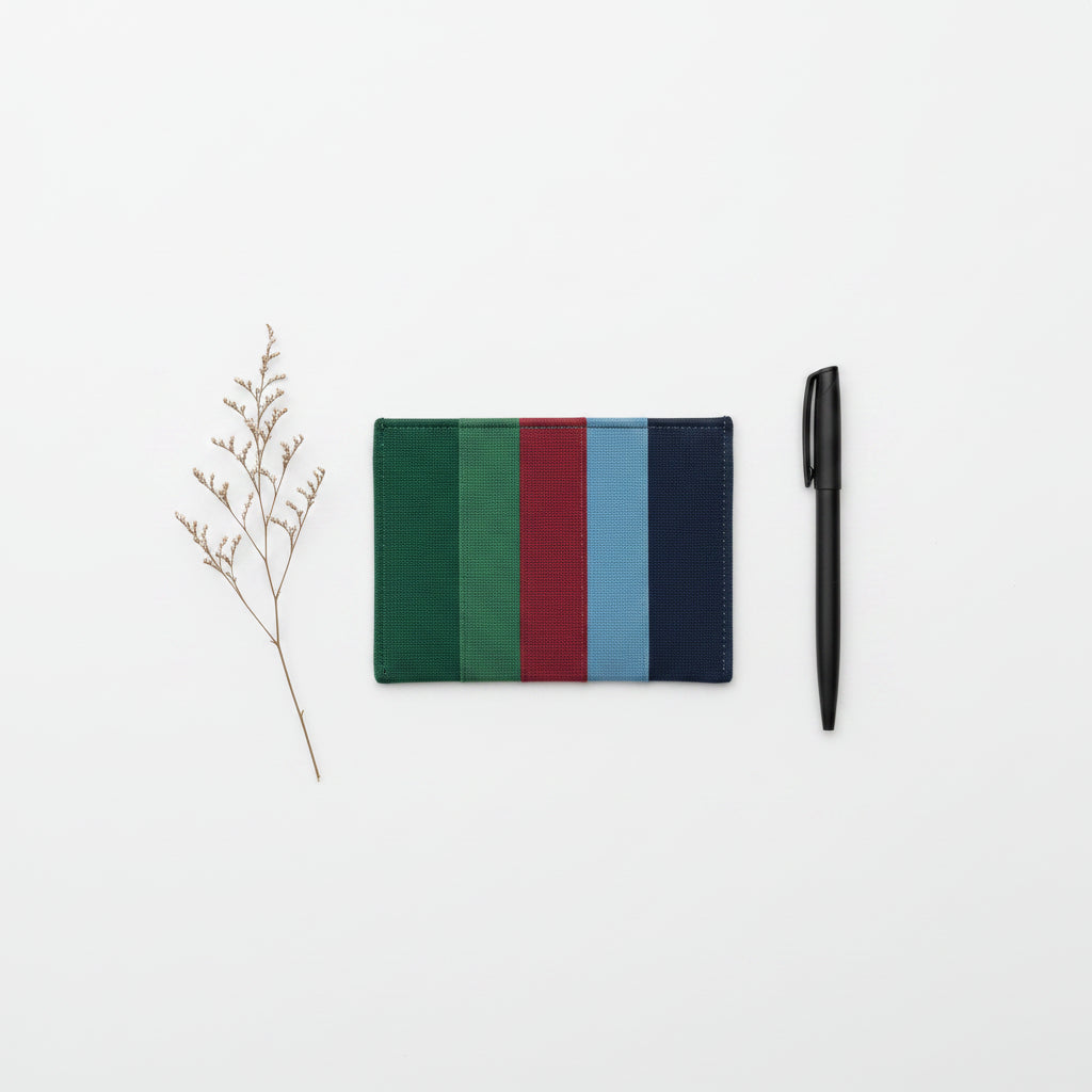 Cotton Canvas Card Holder 02