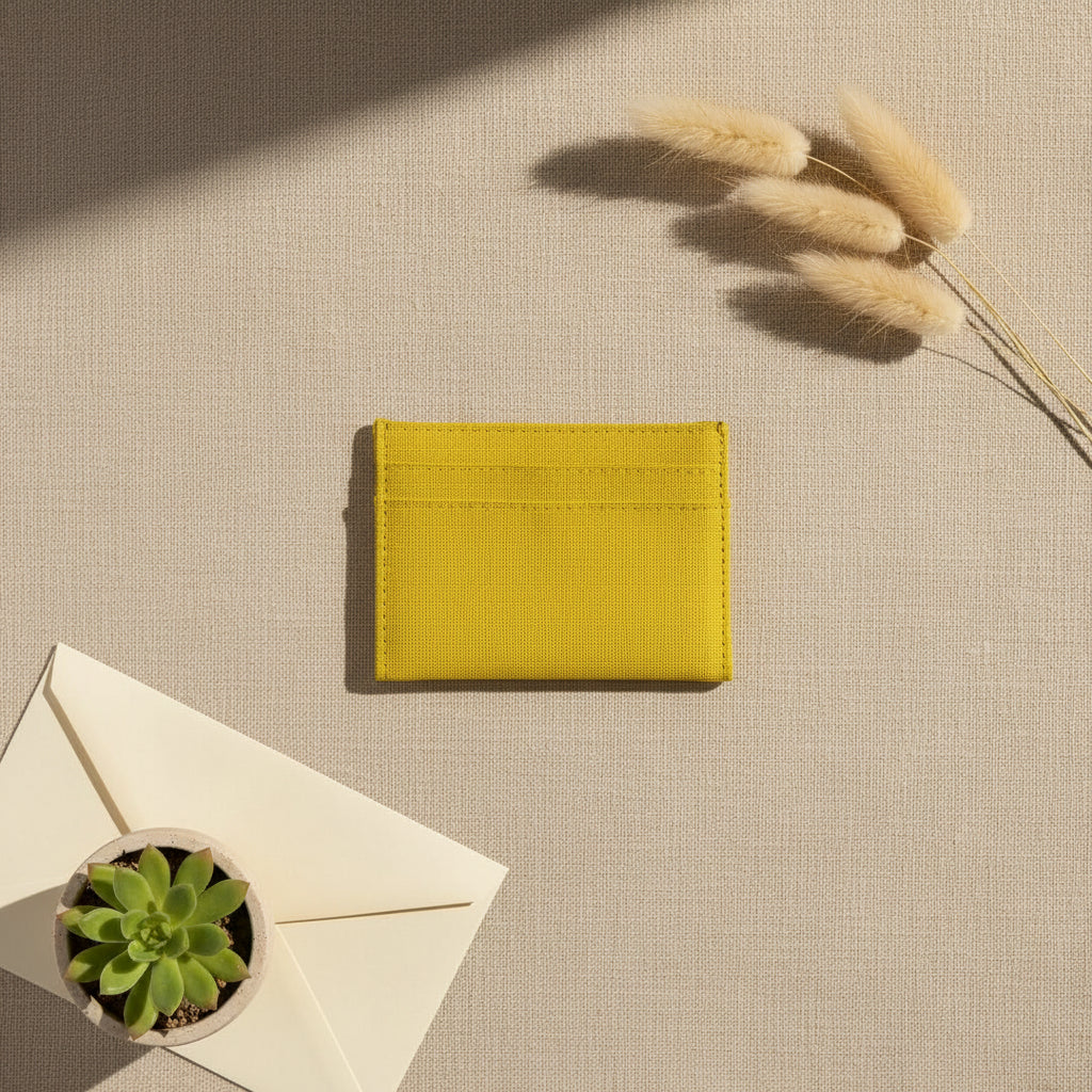 Cotton Canvas Card Holder 07