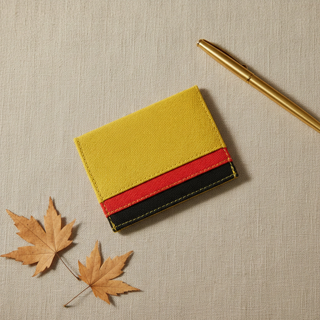 Cotton Canvas Card Holder 11