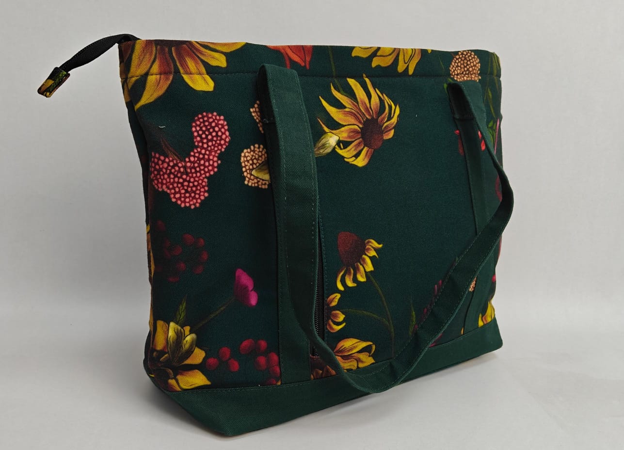Scottish Summer Large Tote Bag