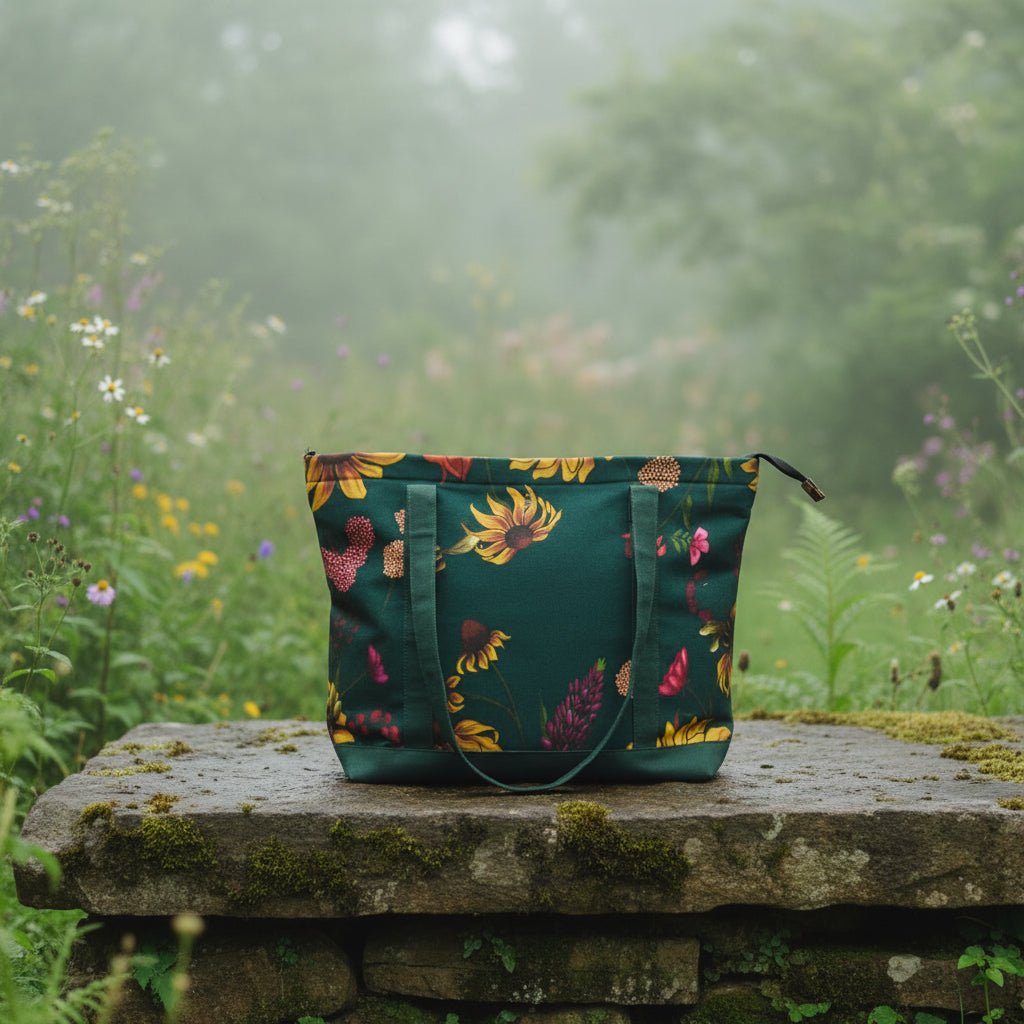 Scottish Summer Large Tote Bag