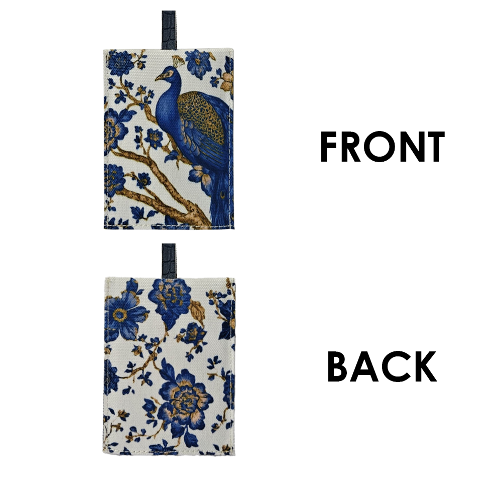 Luggage Tag : Royal Plumage Paradise