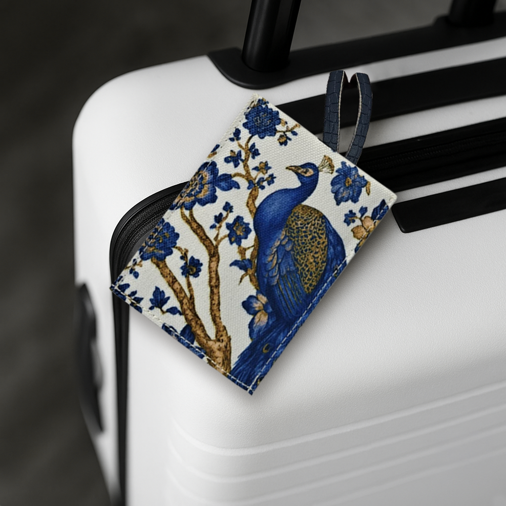 Luggage Tag : Royal Plumage Paradise