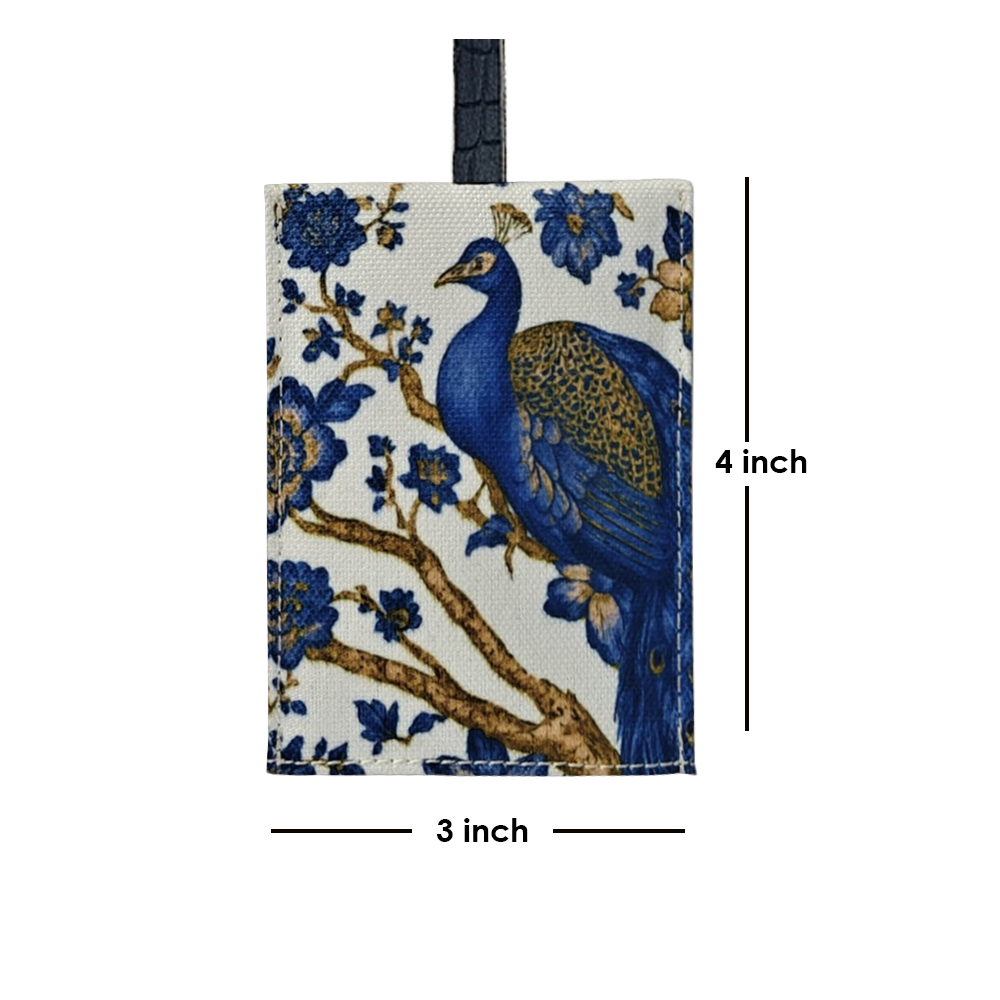 Luggage Tag : Royal Plumage Paradise