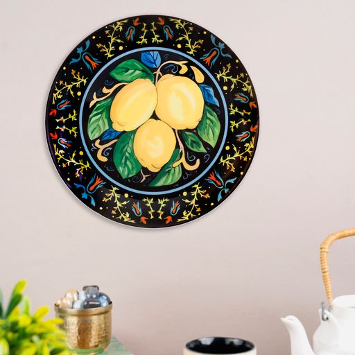 Decorative Wall Plates Lemons From Italy