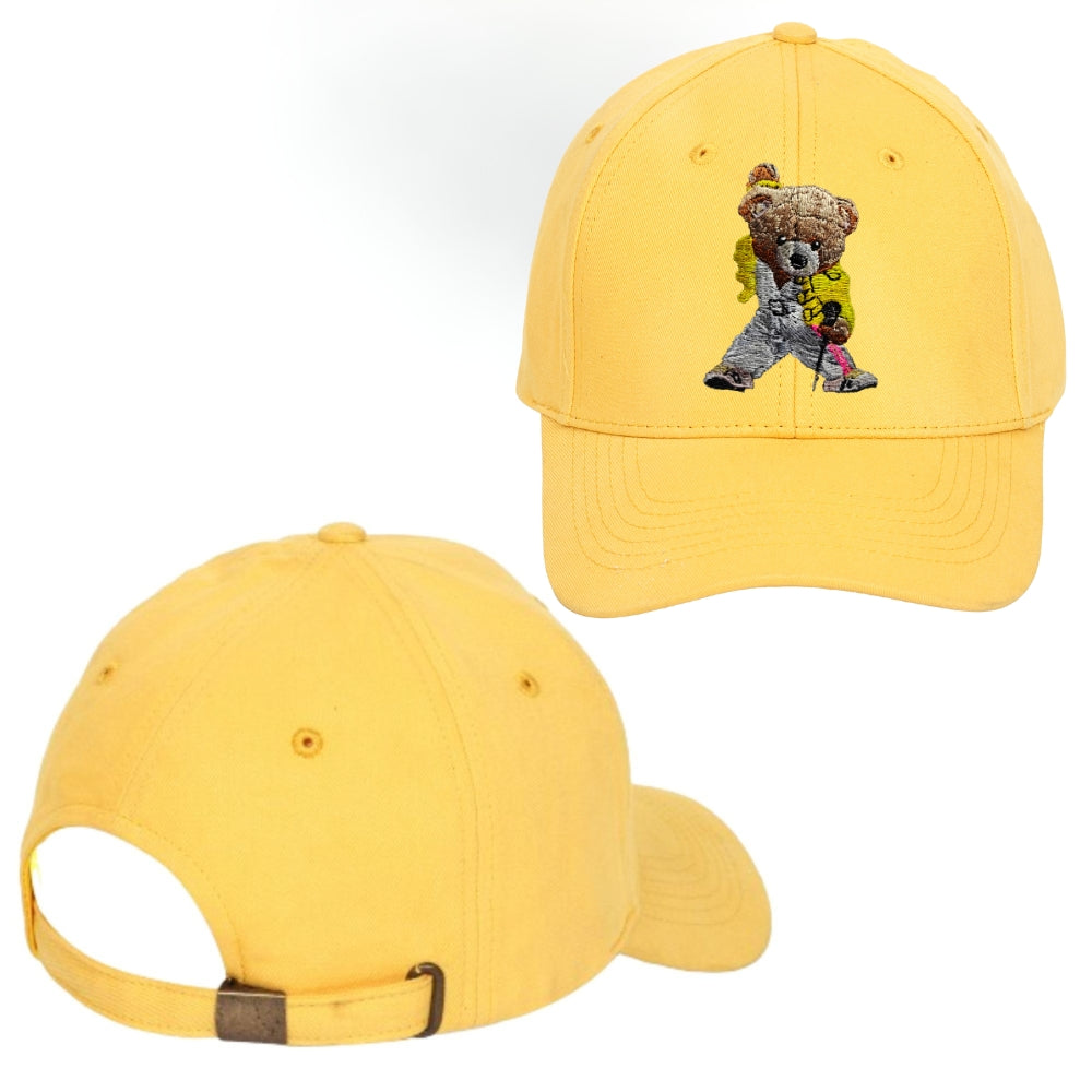 Mic Drop Embroidered Baseball Caps