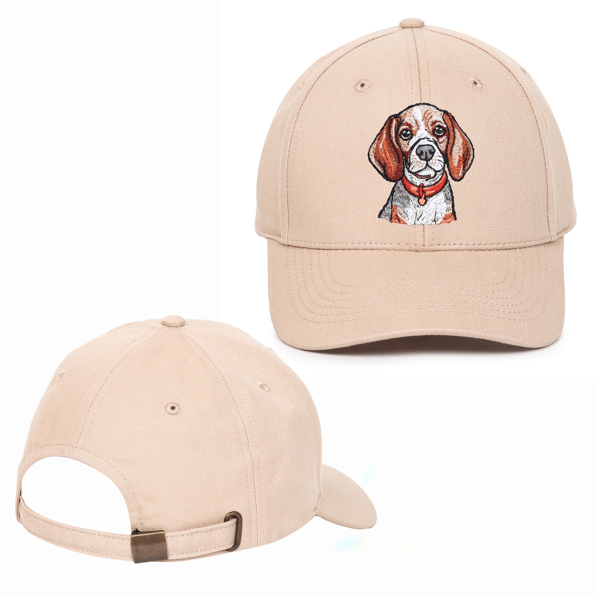 Hound Dog Embroidered Baseball Caps