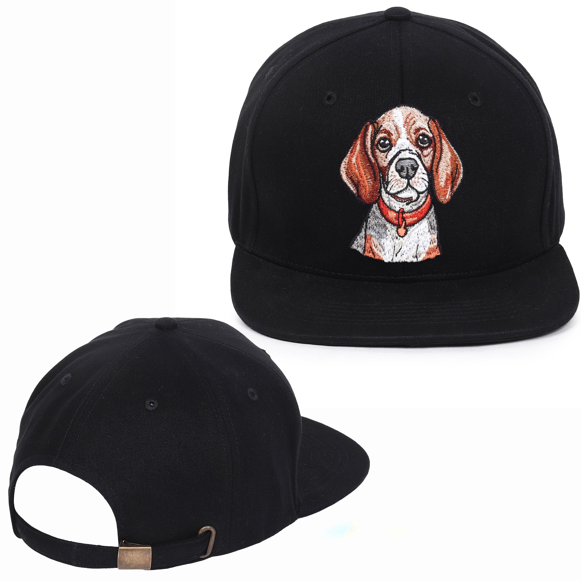 Hound Dog Embroidered Hip Hop Caps