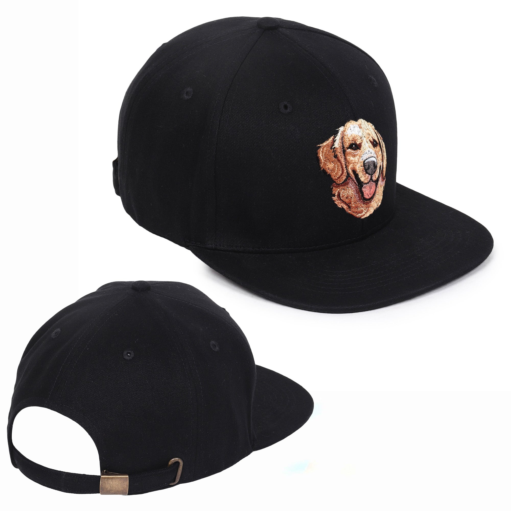 Golden Boy Embroidered Hip Hop Caps