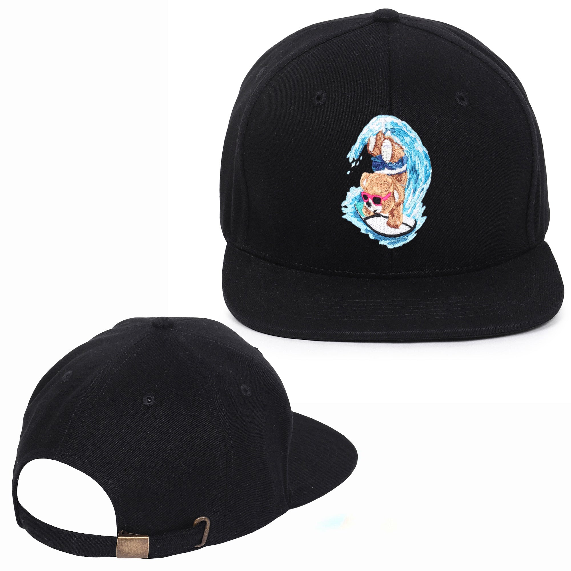 Surfup Embroidered Hip Hop Caps