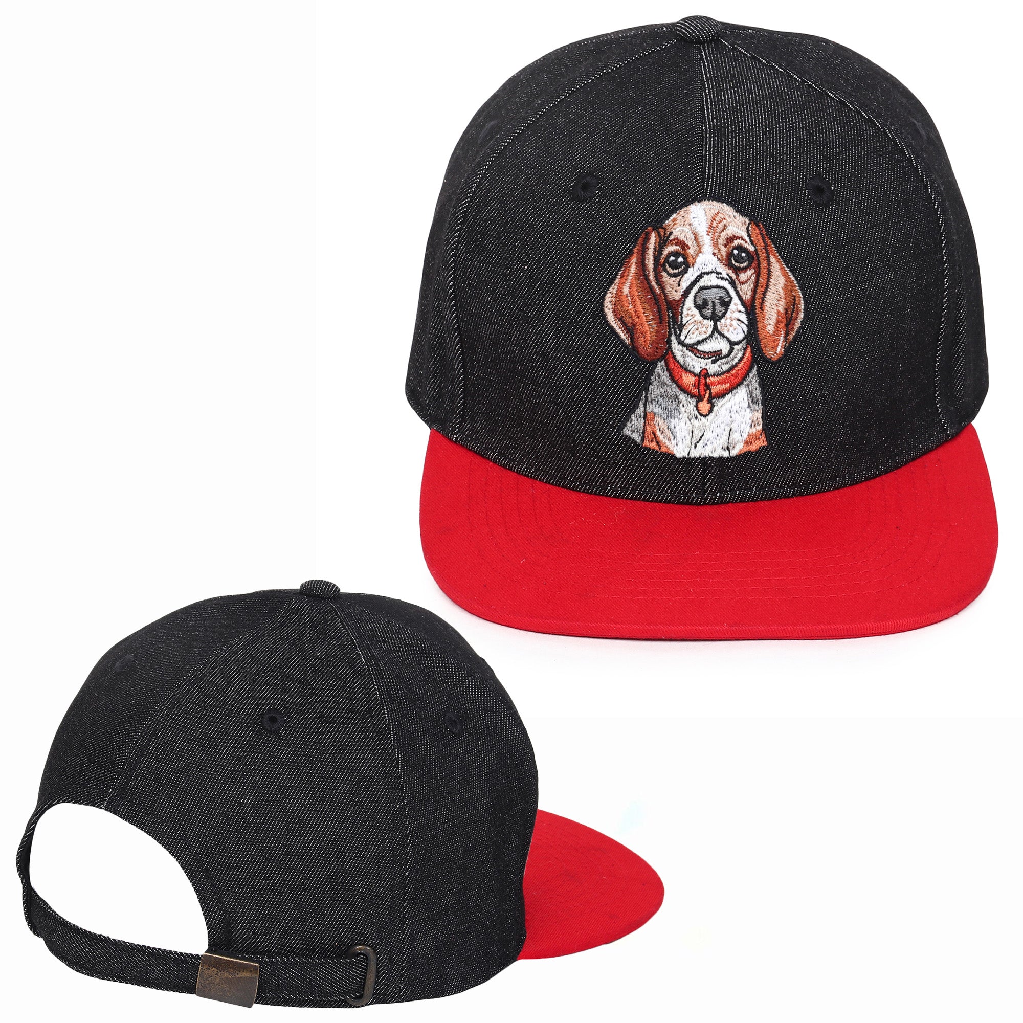 Hound Dog Embroidered Hip Hop Caps