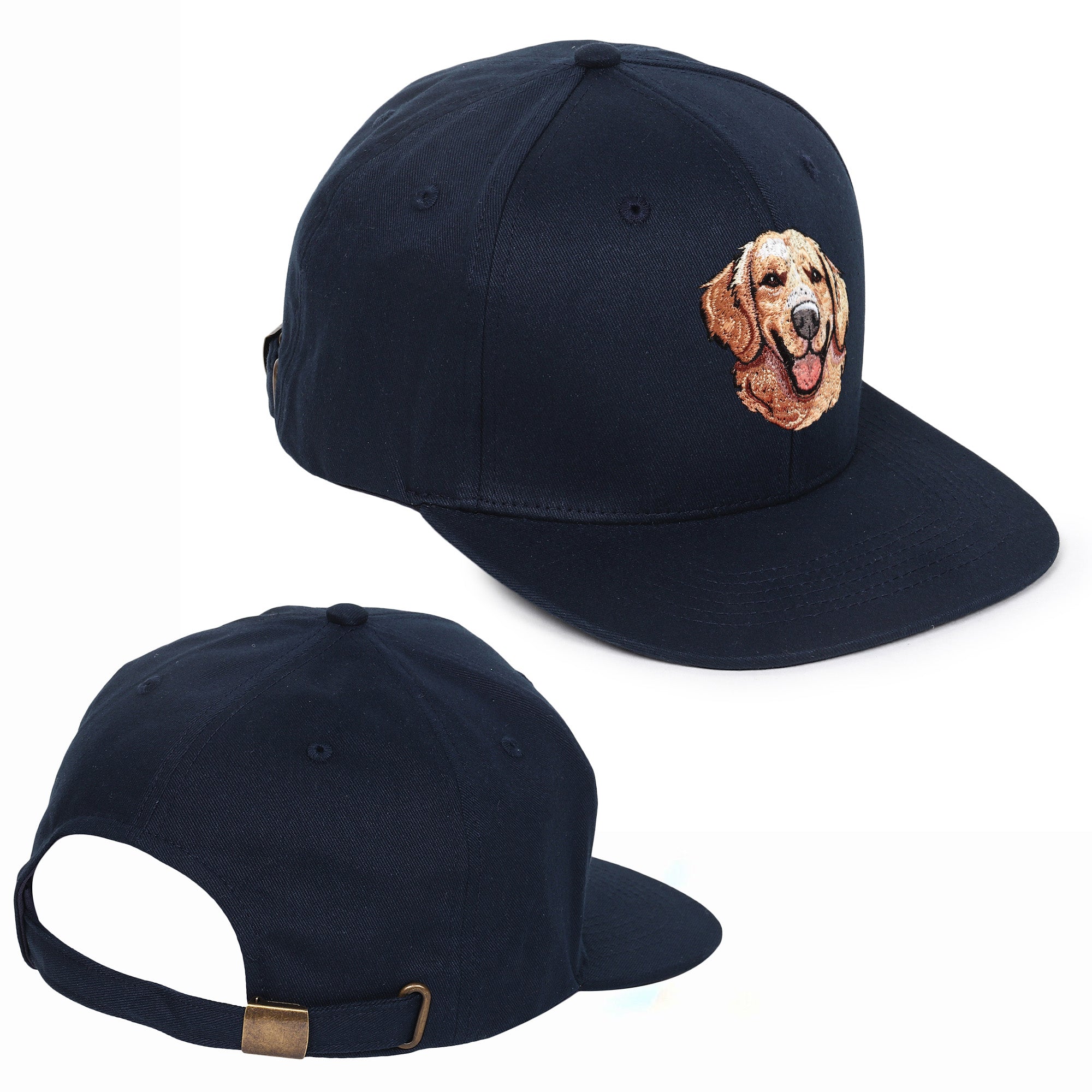 Golden Boy Embroidered Hip Hop Caps