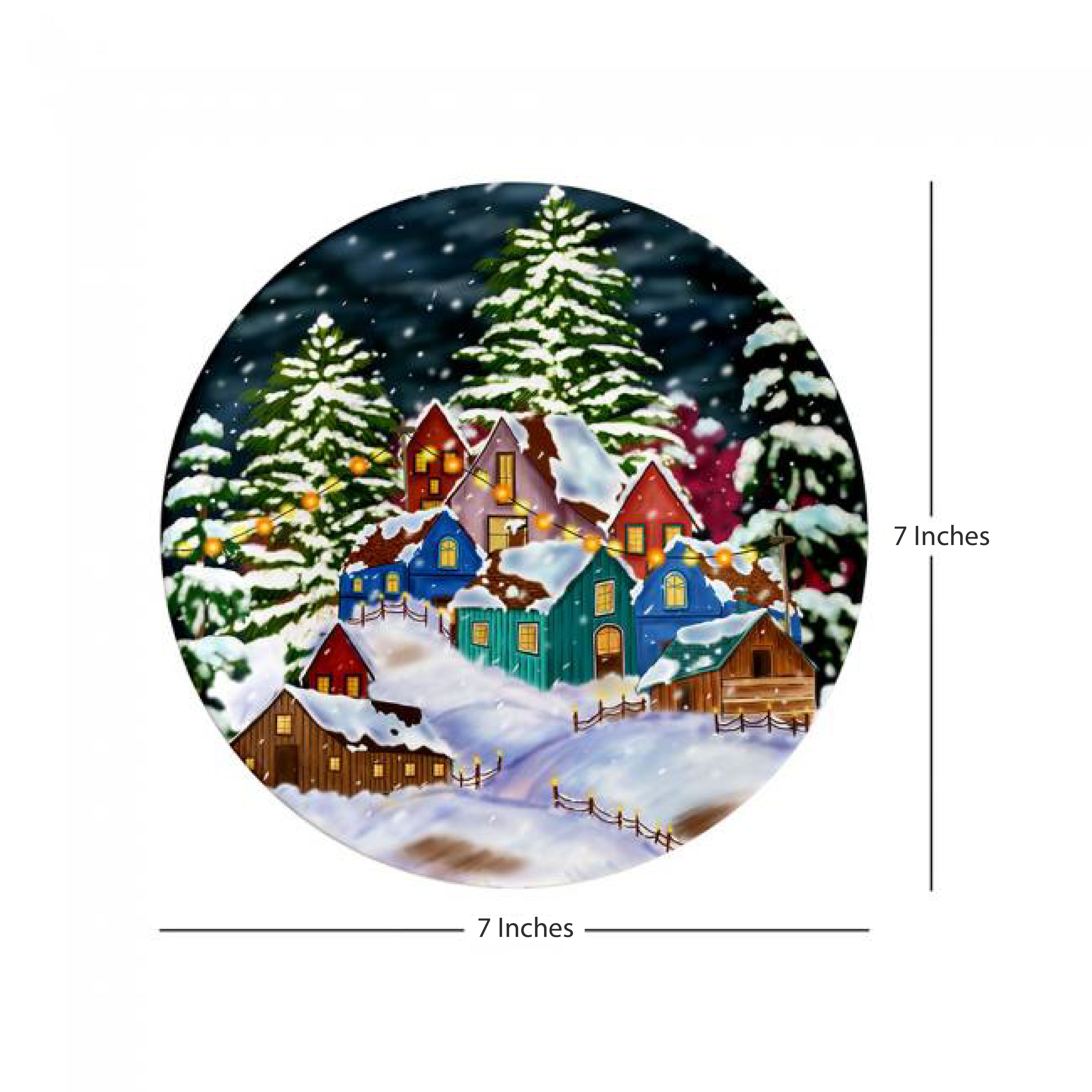 Creative Ideas for Decorative Christmas Plates for the Wall