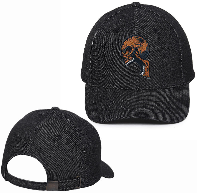 Skull Embroidered Baseball Caps