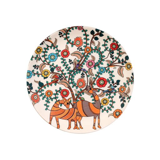 Decorative Wall Plates - Madhubani Art