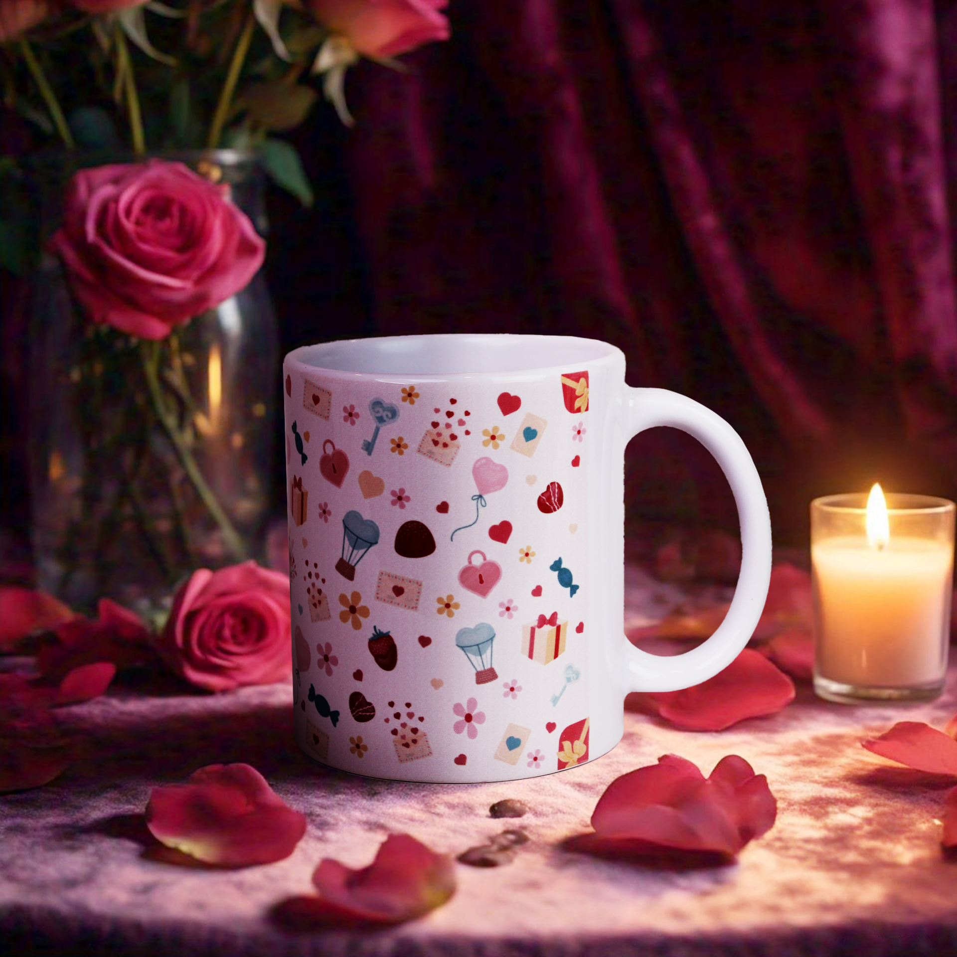 Celebrate love with our Valentine’s Day Special Coffee Mugs. Perfect for couples, these ceramic mugs feature romantic designs, making them a unique gift idea for coffee lovers. Durable, stylish, and ideal for sharing special moments. Shop now