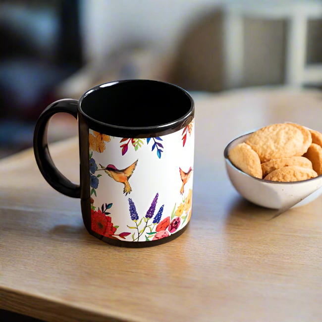 Inspired by Humming Bird |Coffee Cups, Cappuccino Cups|Microwave Safe Coffee Mug, Tea Mug|Perfect for Gifting