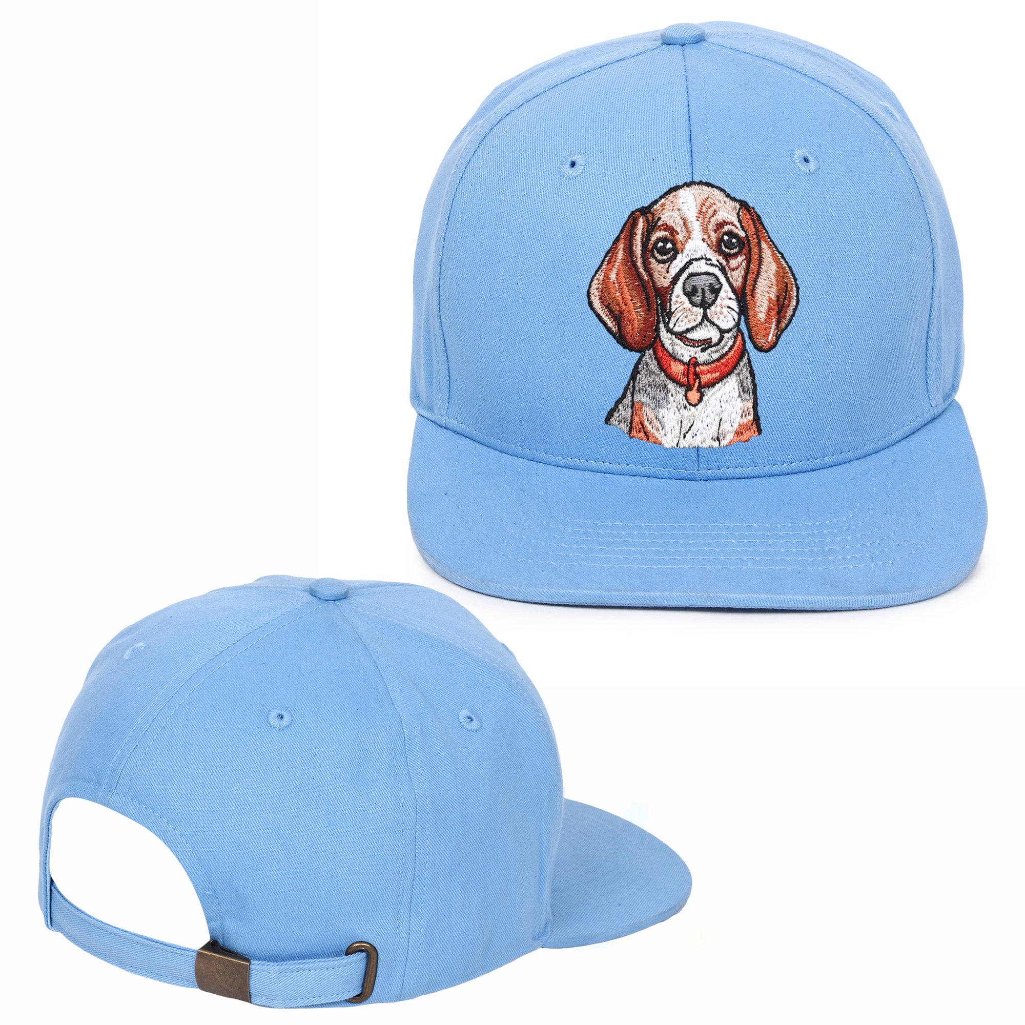 Hound Dog Embroidered Hip Hop Caps