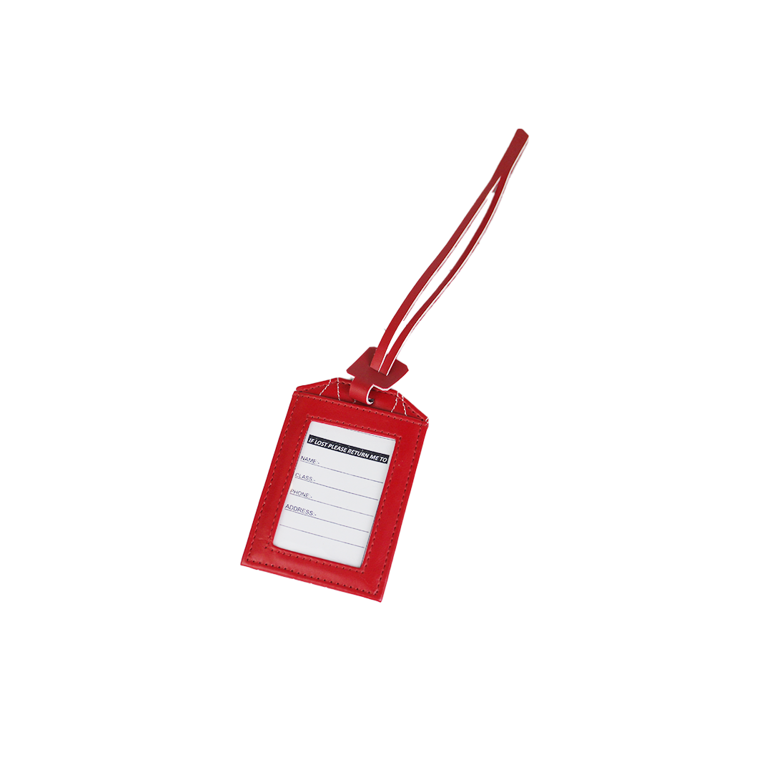 Red Romance Luggage Tag